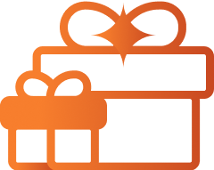 Gifts worth up to ₱6,000